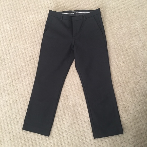 Banana Republic - Black Straight Fit Pant - Picture 2 of 5